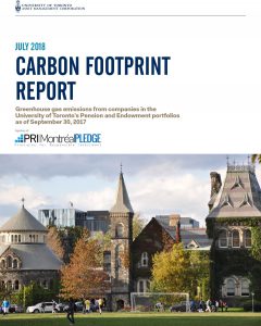 Carbon Footprint Report July 2018