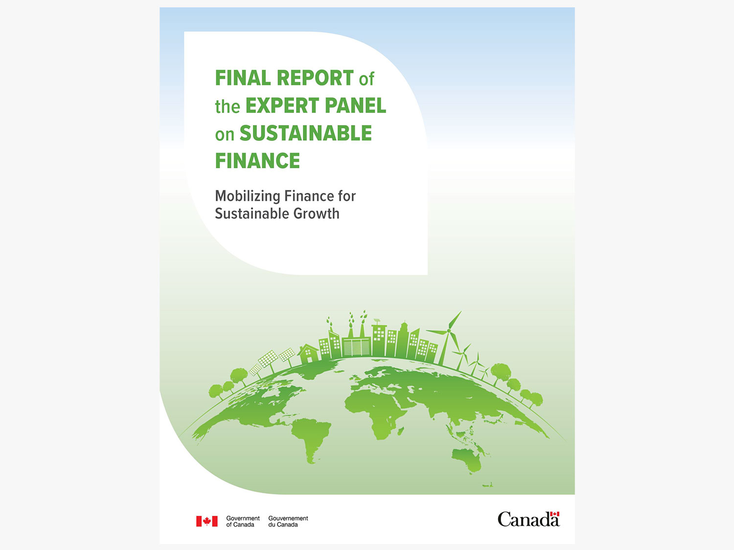 Cover of Sustainable Finance Report