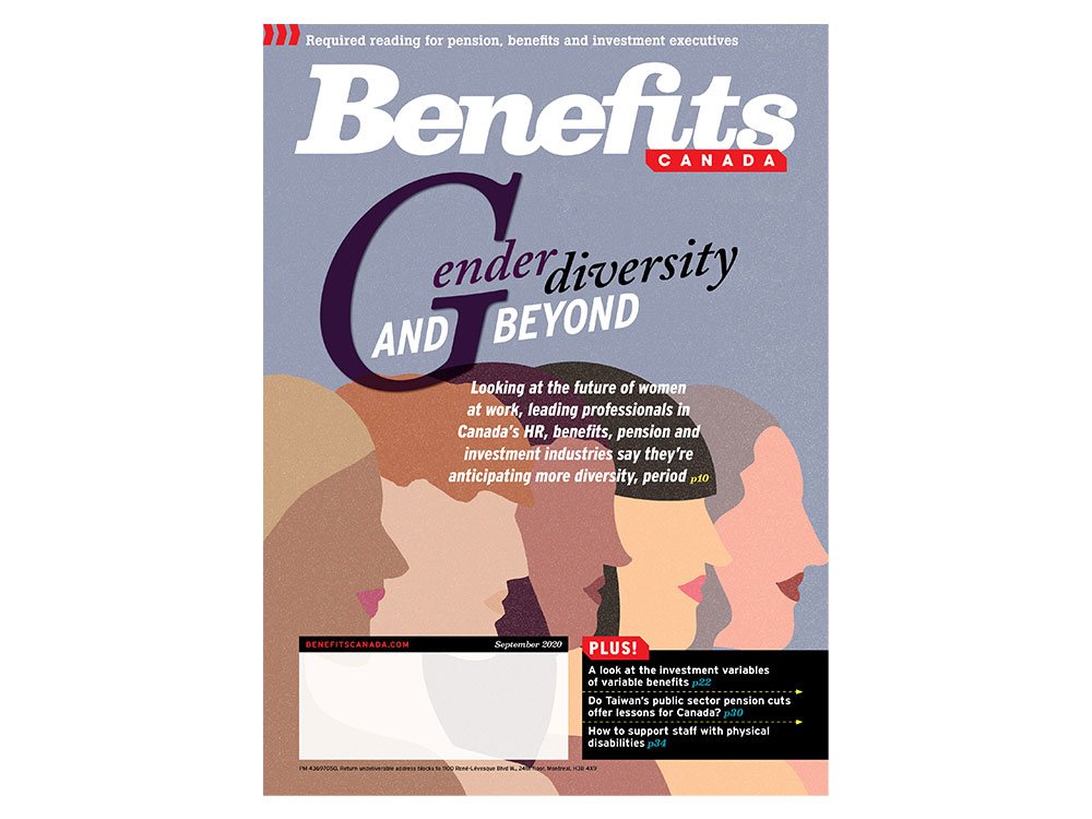Benefits Canada cover.