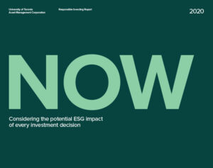 UTAM Responsible Investing Report 2020