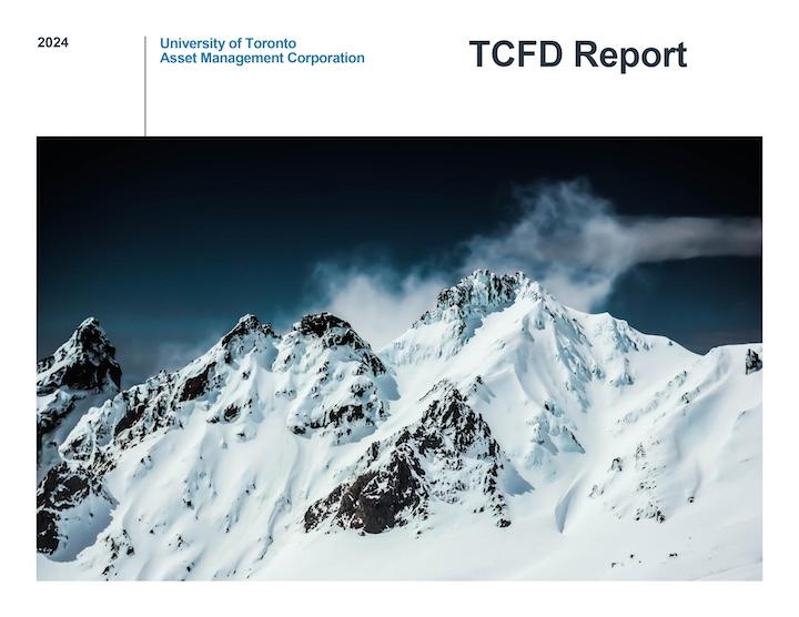 2024 UTAM TCFD Report cover